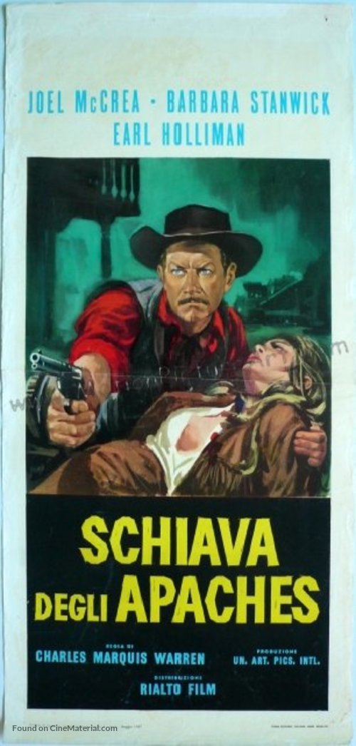 Trooper Hook - Italian Movie Poster