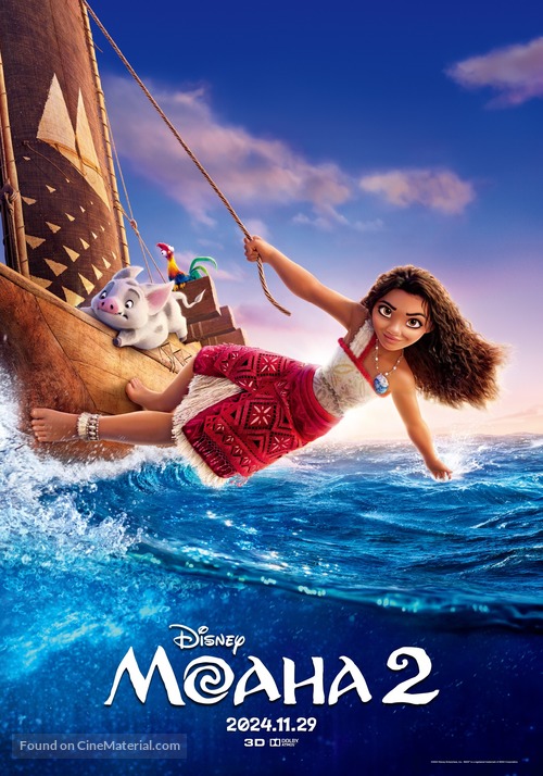 Moana 2 - Mongolian Movie Poster