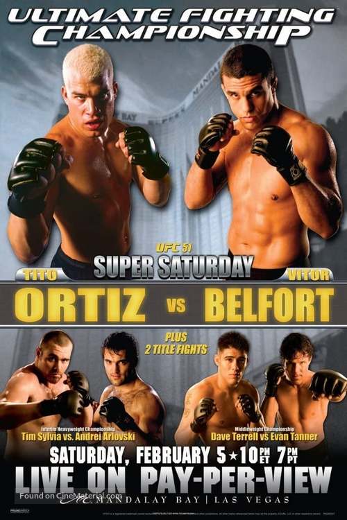 UFC 51: Super Saturday - Movie Poster