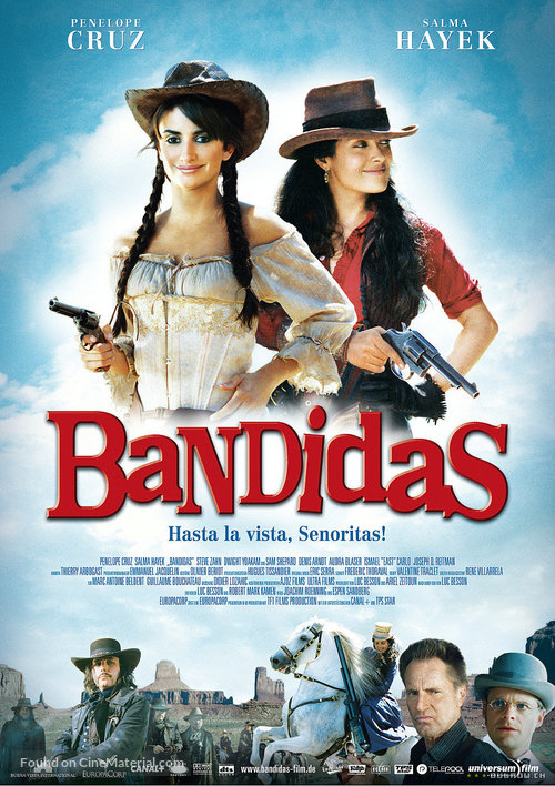 Bandidas - German Movie Poster