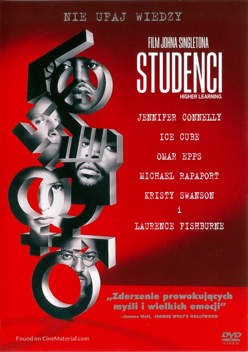 Higher Learning - Polish Movie Cover