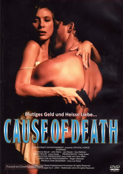 Cause of Death - German DVD movie cover