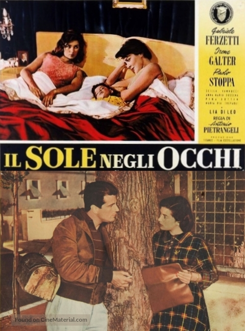 Il sole negli occhi - Italian Movie Poster