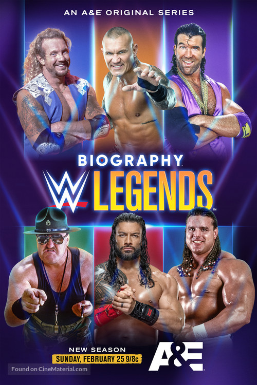 &quot;Biography: WWE Legends&quot; - Movie Poster