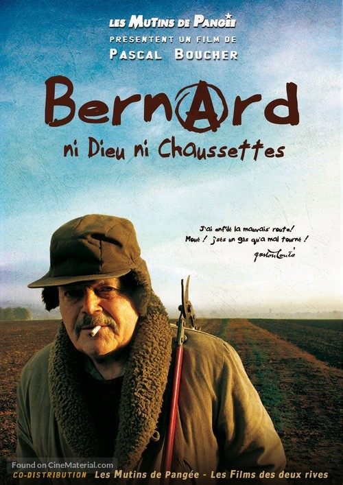 Bernard, ni dieu ni chaussettes - French Movie Poster
