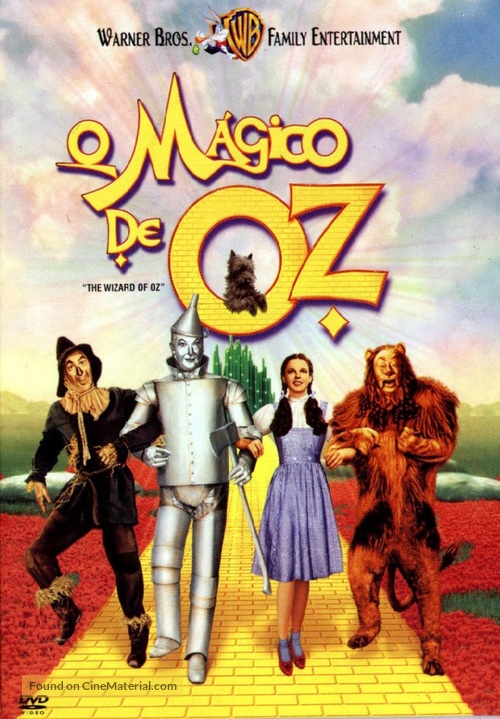 The Wizard of Oz - Brazilian DVD movie cover