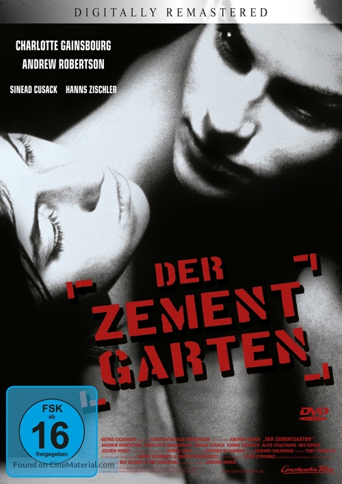 The Cement Garden - German Movie Cover