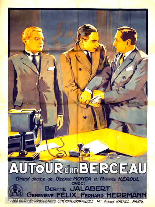 Autour d&#039;un berceau - French Movie Poster