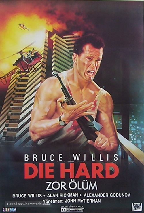 Die Hard - Turkish Movie Poster