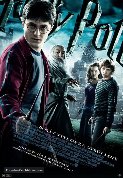 Harry Potter and the Half-Blood Prince - Hungarian Movie Poster