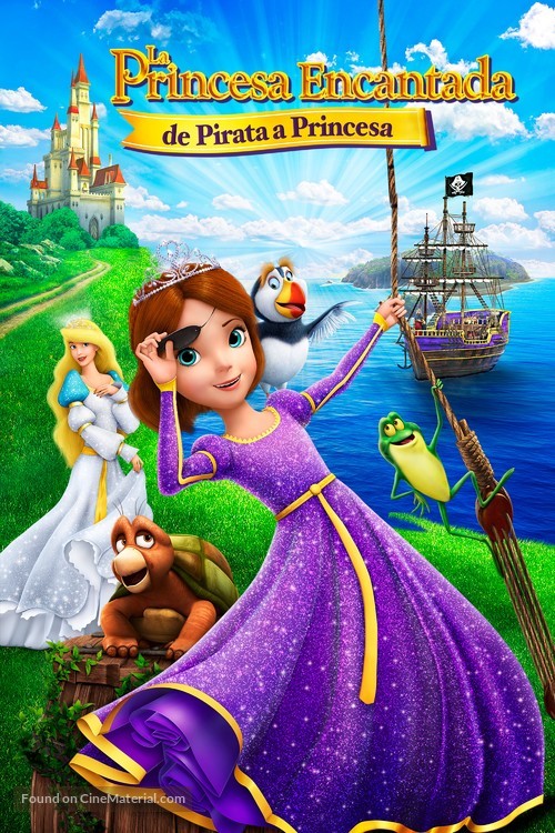 The Swan Princess: Princess Tomorrow, Pirate Today! - Argentinian Movie Cover