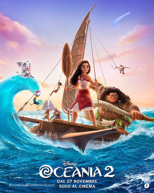 Moana 2 - Italian Movie Poster