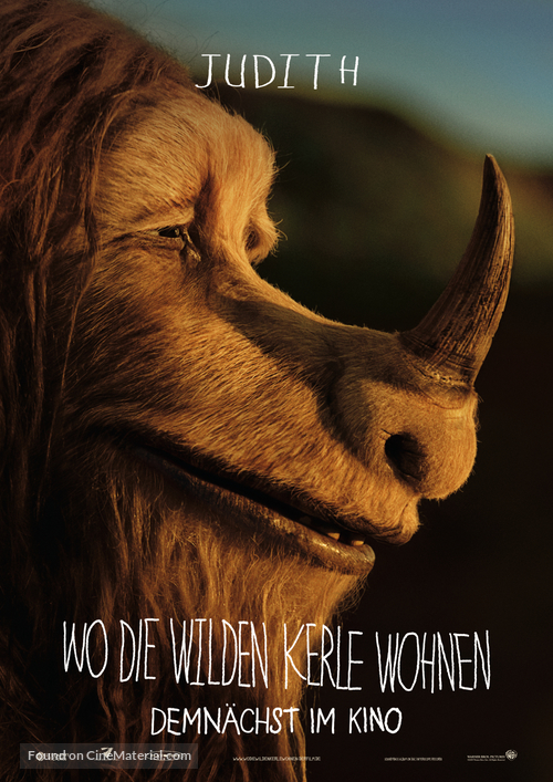 Where the Wild Things Are - German Movie Poster