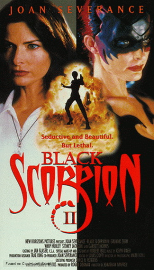 Black Scorpion II: Aftershock - VHS movie cover