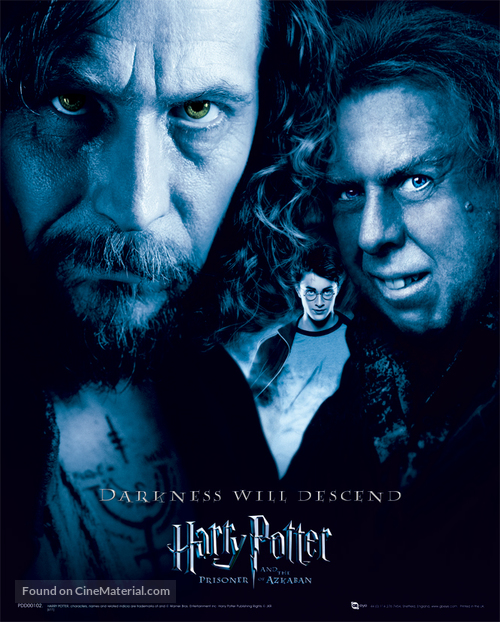 Harry Potter and the Prisoner of Azkaban - British Movie Poster