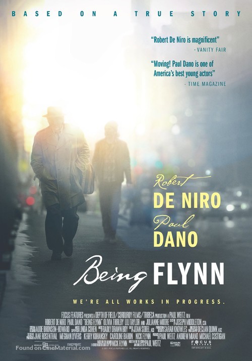 Being Flynn - Dutch Movie Poster
