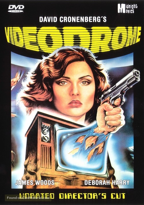 Videodrome - German DVD movie cover