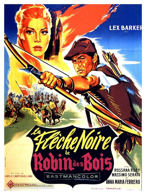 Capitan Fuoco - French Movie Poster