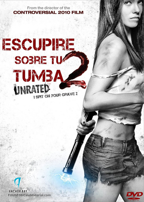 I Spit on Your Grave 2 - Spanish DVD movie cover