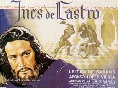 In&ecirc;s de Castro - Portuguese Movie Poster