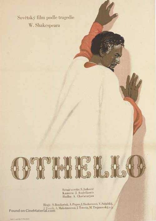Otello - Czech Movie Poster
