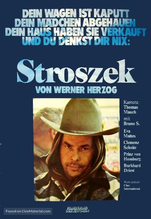 Stroszek - German DVD movie cover
