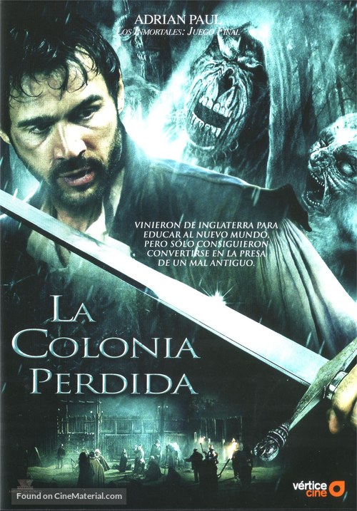 Wraiths of Roanoke - Spanish Movie Cover