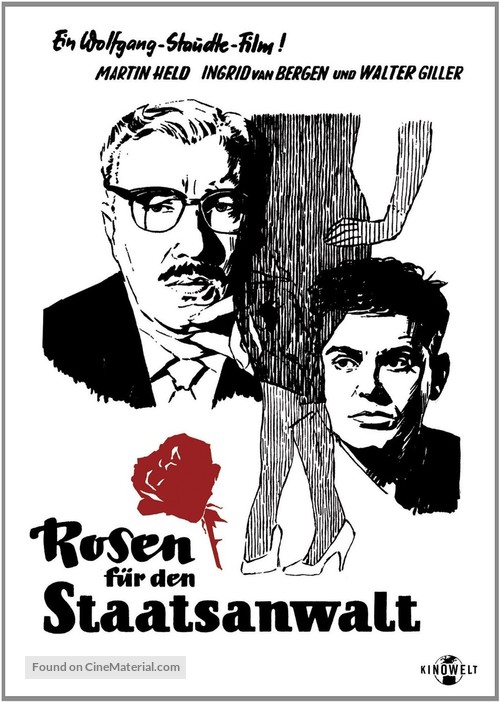 Rosen f&uuml;r den Staatsanwalt - German DVD movie cover