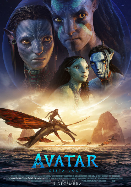 Avatar: The Way of Water - Slovak Movie Poster