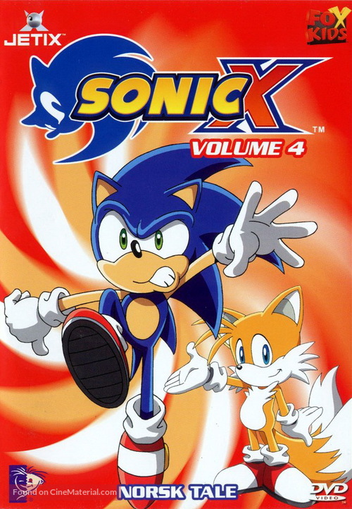 &quot;Sonic X&quot; - Norwegian Movie Cover