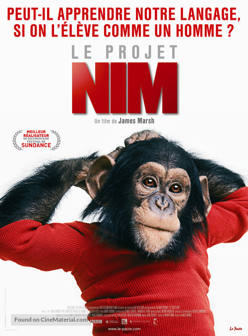 Project Nim - French Movie Poster