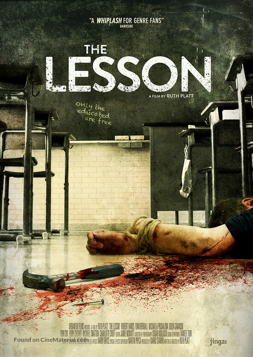 The Lesson - British Movie Poster