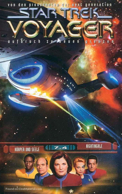 &quot;Star Trek: Voyager&quot; - German VHS movie cover