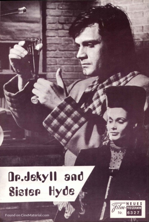 Dr. Jekyll and Sister Hyde - Austrian poster
