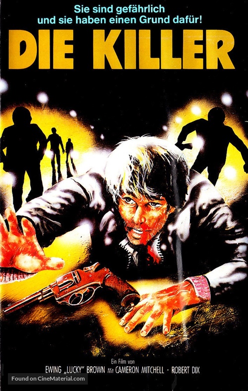 The Killers - German VHS movie cover