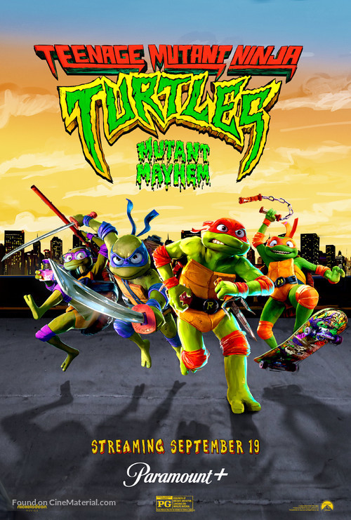 Teenage Mutant Ninja Turtles: Mutant Mayhem - Movie Poster