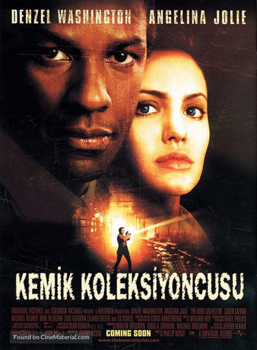 The Bone Collector - Turkish Movie Poster