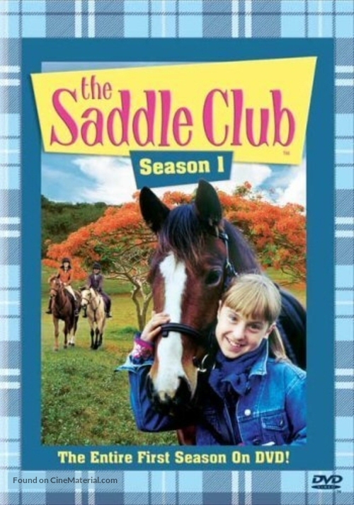 &quot;The Saddle Club&quot; - DVD movie cover