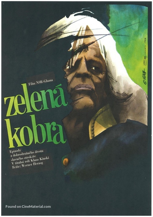 Cobra Verde - Czech Movie Poster