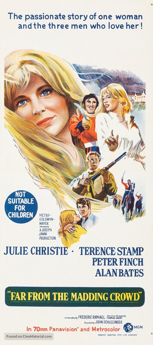 Far from the Madding Crowd - Australian Movie Poster