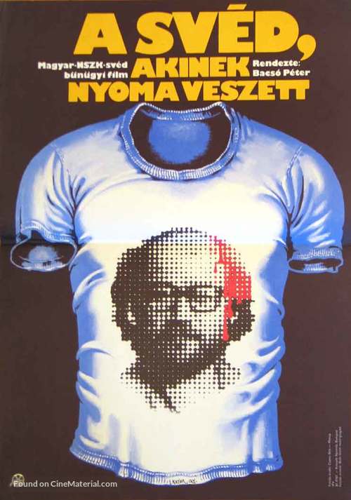 Der Mann, der sich in Luft aufl&ouml;ste - Hungarian Movie Poster