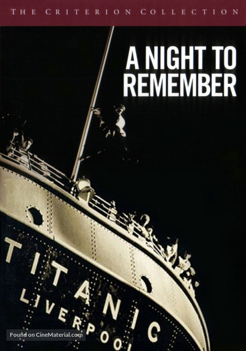 A Night to Remember - DVD movie cover
