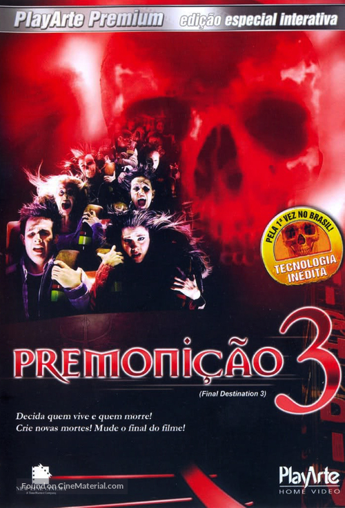 Final Destination 3 - Brazilian DVD movie cover