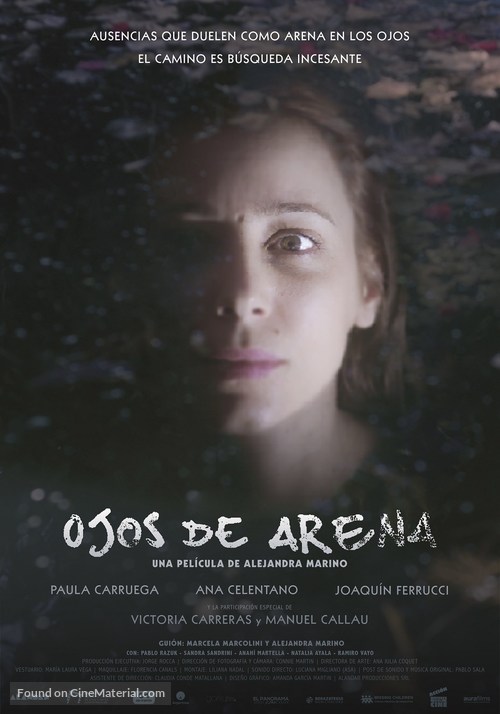 Ojos de arena - Argentinian Movie Poster