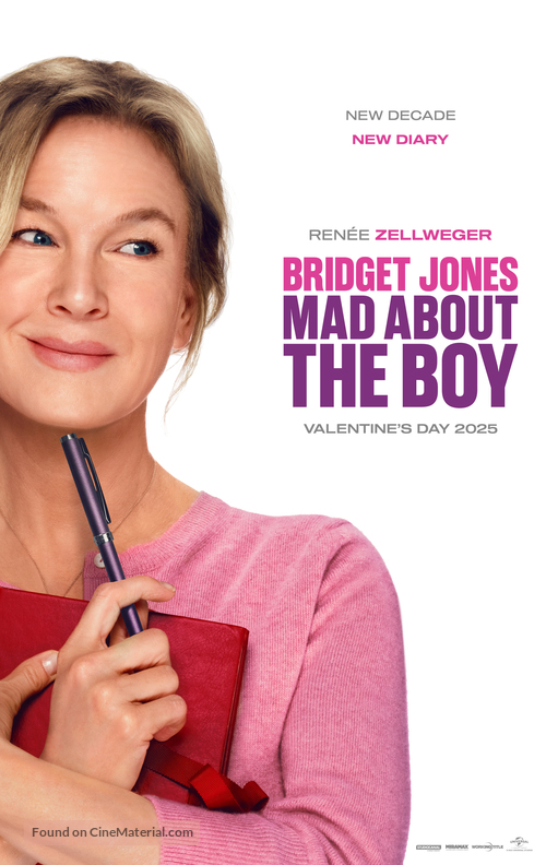 Bridget Jones: Mad About the Boy - British Movie Poster