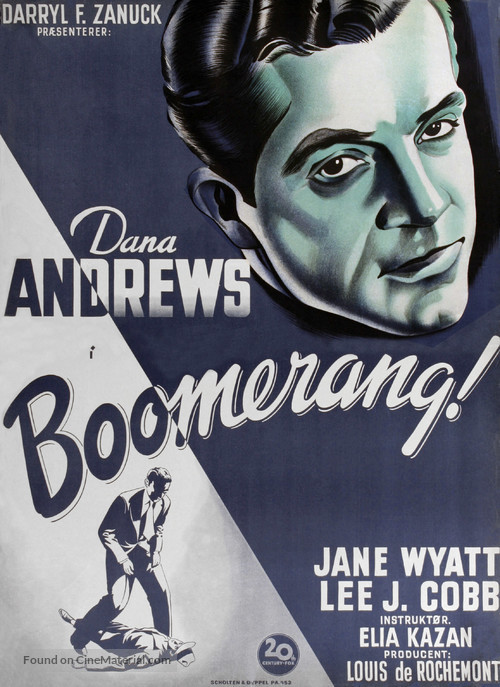 Boomerang! - Danish Movie Poster