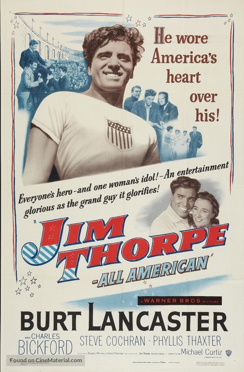 Jim Thorpe -- All-American - Movie Poster