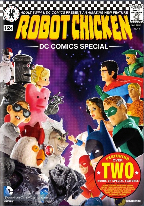 Robot Chicken: DC Comics Special - DVD movie cover