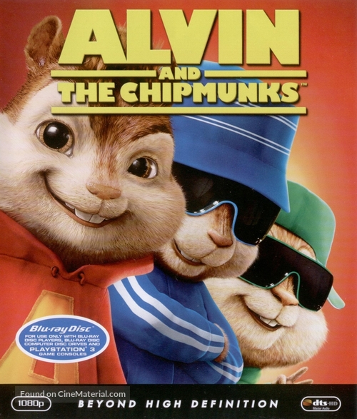 Alvin and the Chipmunks - Blu-Ray movie cover