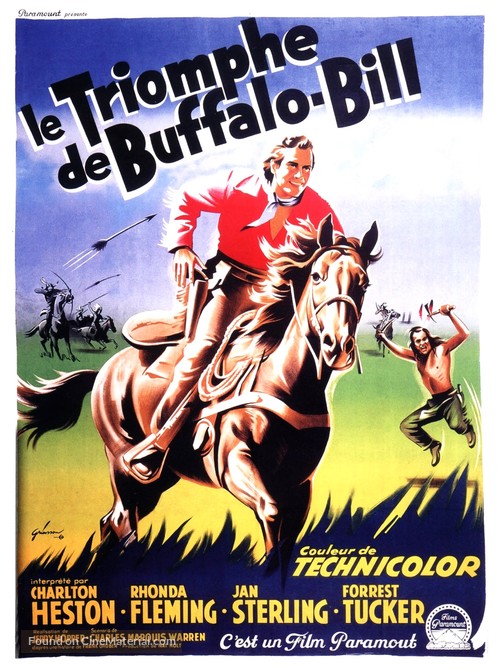 Pony Express - French Movie Poster